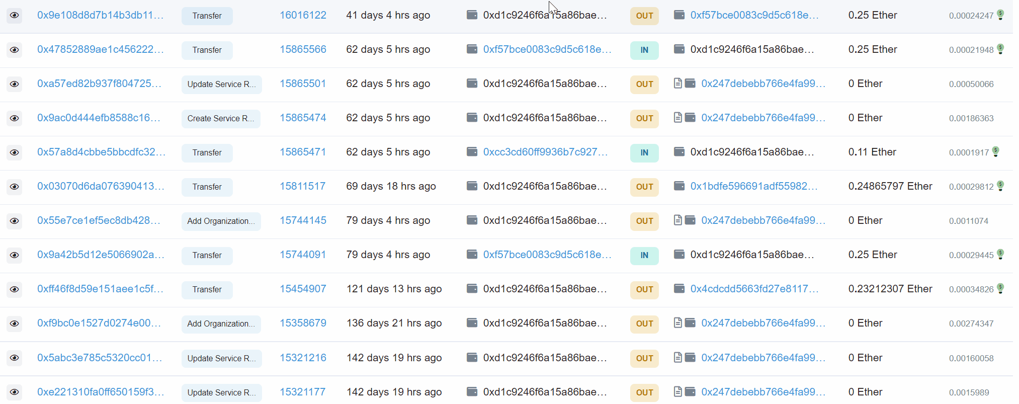 blockchain explorer tool demo
